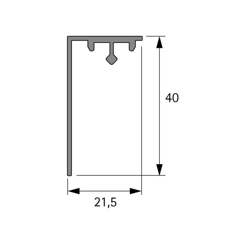 Cadro Profilé en L AvanTech YOU / Actro YOU / Actro 5D