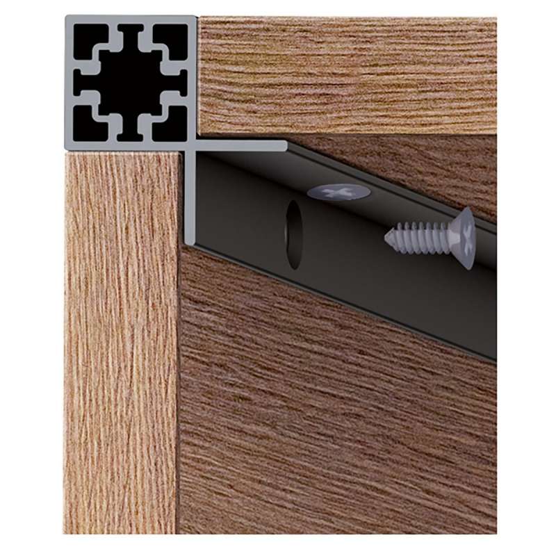 Cadro Profilé d’angle à visser - HETTICH