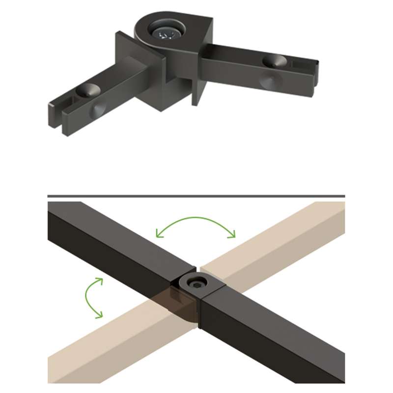 Cadro Nœud flexible 180° - HETTICH