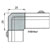 Raccord d'angle 90° Gola Classica - VOLPATO